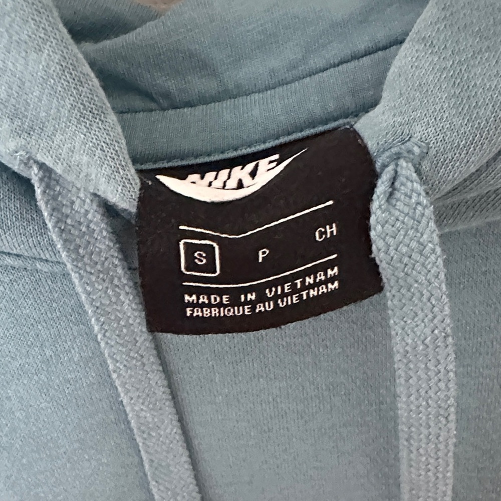 Nike Men's Teal Blue Pullover Hoodie - Picture 2 of 5